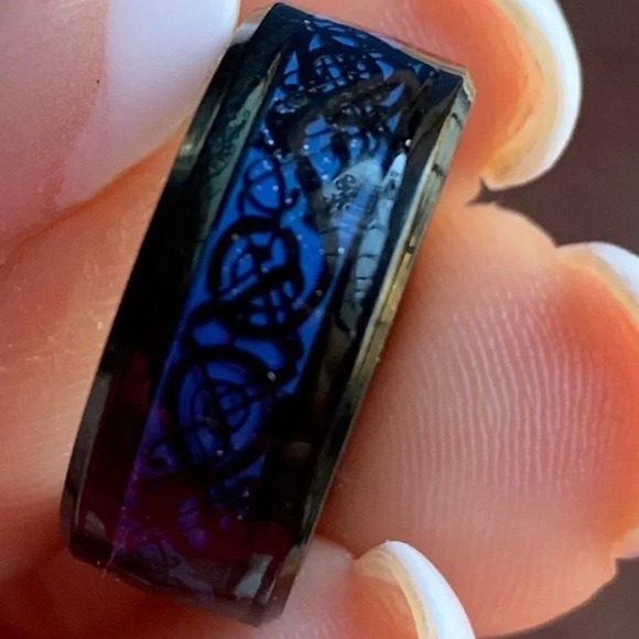 Other - Tungsten Celtic style wedding band/fashion ring.